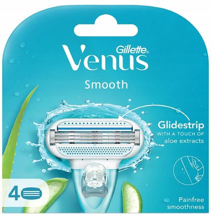 Gillette Wkłady Venus Smooth 4szt. z Aloesem