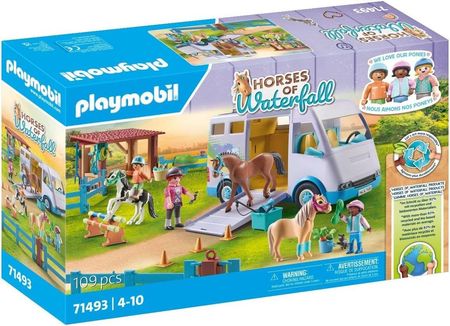 Playmobil Mobilna Szkoła Nauki Jazdy Konnej 71493