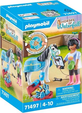 Playmobil Terapeuta Koni 71497