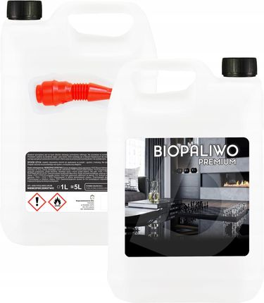 Biopaliwo Premium 10l Bezzapachowe Z Lejkiem