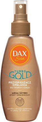 Dax Sun Przyspieszacz opalania do twarzy i ciała TURBO GOLD 200ml
