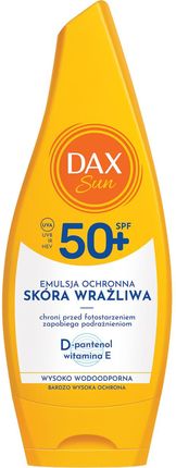 Dax Sun Emulsja ochronna dla skóry wrażliwej SPF 50+
