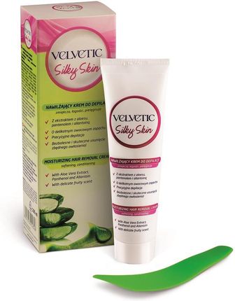 Velvetic Silky Skin Nawilżający Krem Do Depilacji Z Aloesem 100ml