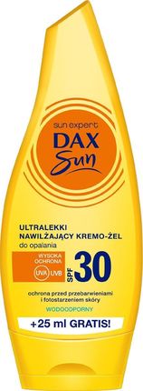 Dax Cosmetics Dax Sun Nawilżający Kremo-Żel Do Opalania Spf 30 175ml