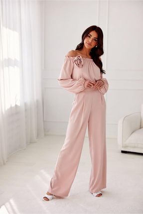Spodnie Damskie Model Alaya ROZ SPD0032 Pink - Roco Fashion