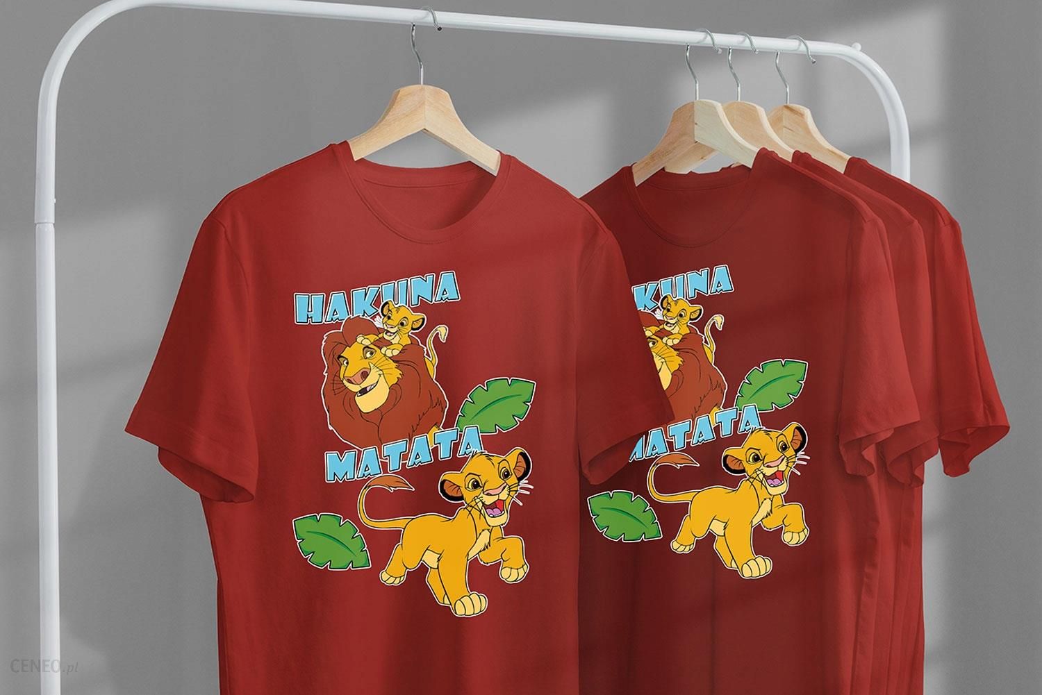 Koszulka Damska Kobieca T-shirt Król Lew Hakuna Matata M Jakość - Ceny ...
