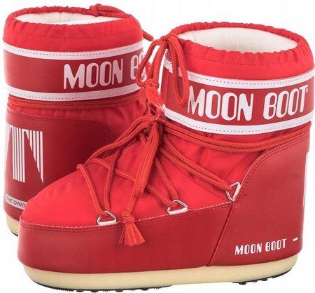 Śniegowce Moon Boot Icon Low Nylon 140934 Czerwone
