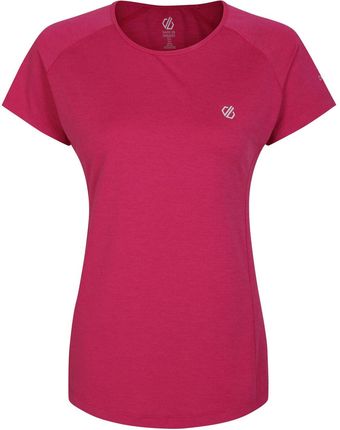 Koszulka damska Dare 2b Corral Tee Wielkość: XL / Kolor: różowy/biały