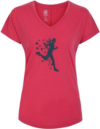 Koszulka damska Dare 2b Calm Tee Wielkość: XL / Kolor: jasnoróżowy