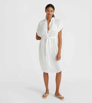 Damska Sukienka O'Neill Cali Beach Shirt Dress 1300101-11010 – Biały