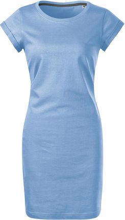 Sukienka damska bawełna 180g/m² Malfini błękit 2XL