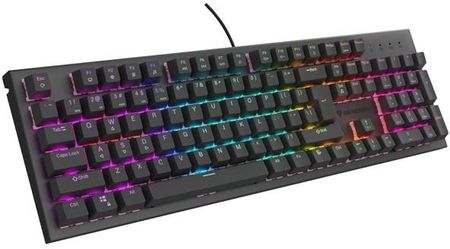 Klawiatura Genesis Thor 303 RGB Czarna Silent Switch (NKG2167)