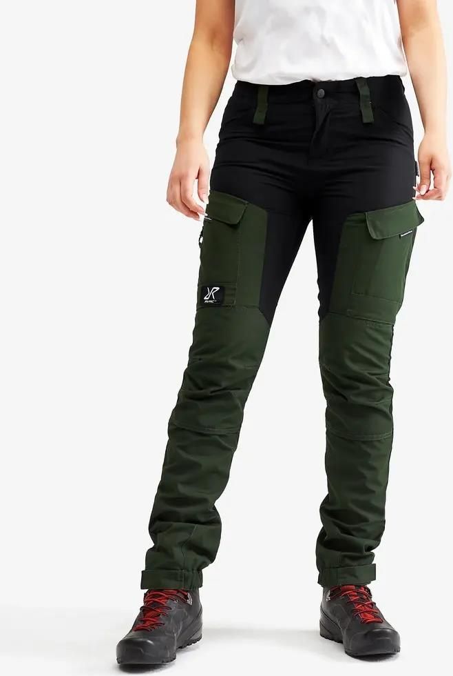 RevolutionRace Gp Pants, Spodnie Outdoorowe Damskie, Forest Green