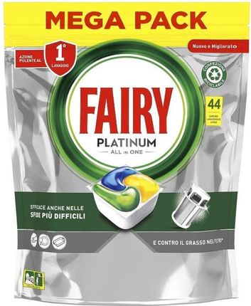 Fairy Platinum All In One Lemon Kapsułki Do Zmywarki  44Szt.