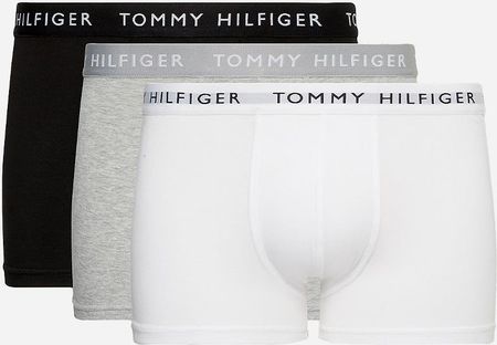 Tommy Hilfiger Zestaw majtek szorty UM0UM02203-0XK 3 szt Biały/Szary/Czarny