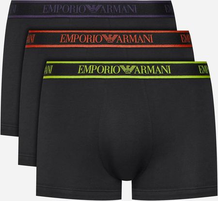 Emporio Armani Komplet męskich majtek bawełnianych 3F717111357-29821 3 szt Czarny