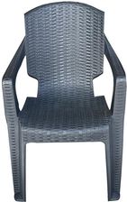 Zdjęcie Plastikowe Krzesło Infinitty Szare - Terespol