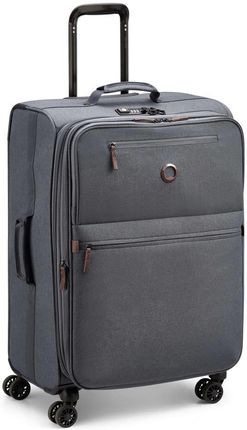 Delsey Maubert 2.0 średnia antracytowa miękka walizka na kółkach 69 cm