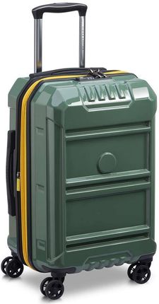 Delsey Rempart Mała walizka kabinowa 55 cm zielona