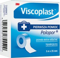 Zdjęcie 3M Poland Viscoplast Polopor Przylepiec 5m X 2,5cm - Koziegłowy