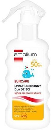 Emolium Suncare Spray Ochronny Dla Dzieci Spf50+ 175ml