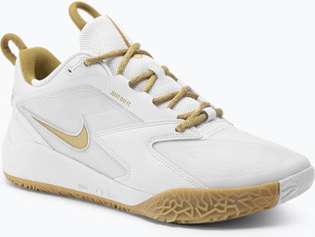 Buty Siatkarskie Nike Zoom Hyperace 3 White/Mtlc Gold-Photon Dust