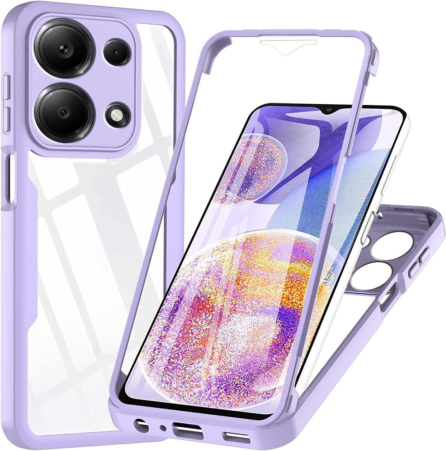Transparente Handyhülle Für Xiaomi Redmi Note 13 Pro 4G / Poco M6 Pro – Mit Lens Protector