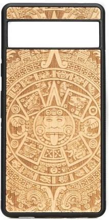 Bewood Drewniane Etui Do Google Pixel 7A Kalendarz Aztecki Aniegre