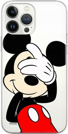 Etui do Huawei P30 Lite Mickey 003 Disney Nadruk częściowy Przeźroczysty