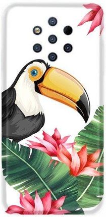Casegadget Case Overprint Toucan And Leaves Nokia 9 Pureview
