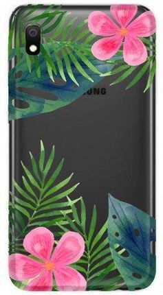 Casegadget Case Overprint Leaves And Flowers Samsung Galaxy A10E