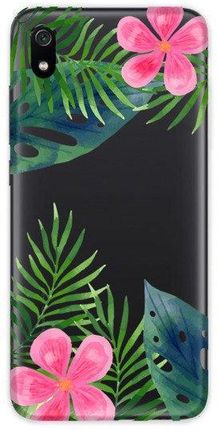 Casegadget Case Overprint Leaves And Flowers Xiaomi Redmi 7A