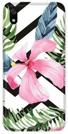 Casegadget Case Overprint Pink Flower And Leaves Xiaomi Redmi 7A