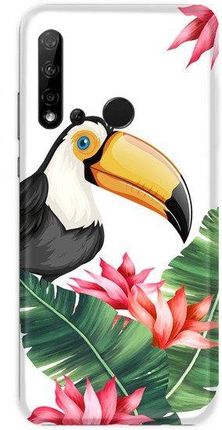 Casegadget Case Overprint Toucan And Leaves Huawei P20 Lite 2019