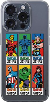 Etui do Google Pixel 7 Avengers 039 Marvel Nadruk Częściowy Przeźroczysty
