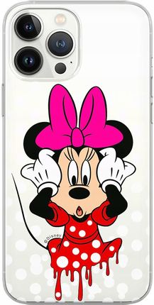 Etui do Apple Iphone Xs Max Minnie 016 Disney Nadruk częściowy Przeźroczyst