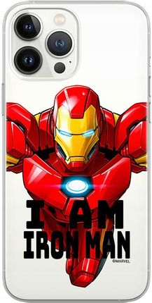 Etui do OnePlus Nord Ce 2 Iron Man 029 Marvel Nadruk częściowy Przeźroczyst