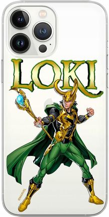 Etui do Apple Iphone Xs Max Loki 002 Marvel Nadruk częściowy Przeźroczysty