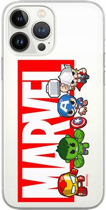 Etui do OnePlus Nord 2T 5G Marvel 010 Marvel Nadruk częściowy Przeźroczysty