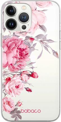Etui do Huawei P30 Pro Kwiaty 059 Babaco Nadruk częściowy Przeźroczysty