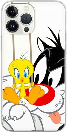 Etui do Apple Iphone Xr Sylwester i Tweety 002 Looney Tunes Nadruk częściow