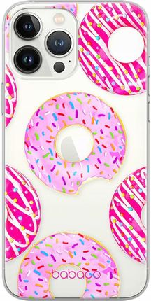 Etui do Apple Iphone Xs Max Donut 002 Babaco Nadruk częściowy Przeźroczysty