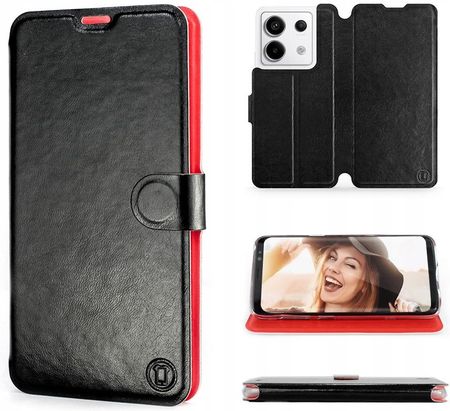 Etui Mobiwear do Xiaomi Poco X6 Black Orange