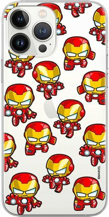 Etui do Huawei P20 Lite Iron Man 031 Marvel Nadruk częściowy Przeźroczysty
