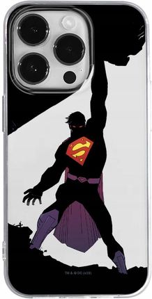 Etui do Apple Iphone Xs Max Superman 008 DC Nadruk częściowy Przeźroczysty