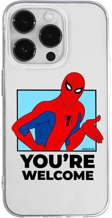 Etui do Apple Iphone Xr Spider Man 030 Marvel Nadruk częściowy Przeźroczyst
