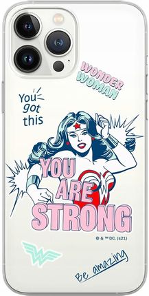 Etui do Apple Iphone Xs Max Wonder Woman 025 DC Nadruk częściowy Przeźroczy