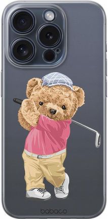 Etui do Google Pixel 7 Teddy Golfer 001 Babaco Nadruk częściowy Przeźroczys