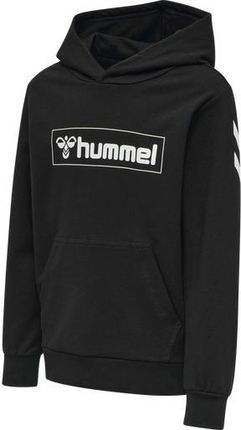 Hummel Czarna Bluza Z Kapturem Logo 76F HMP__128