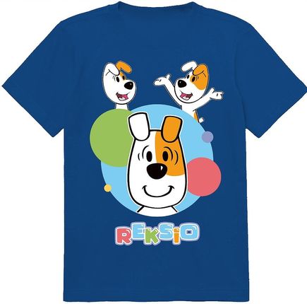 Koszulka Dziecięca T-shirt Dla Dziecka Reksio 104 Jakość